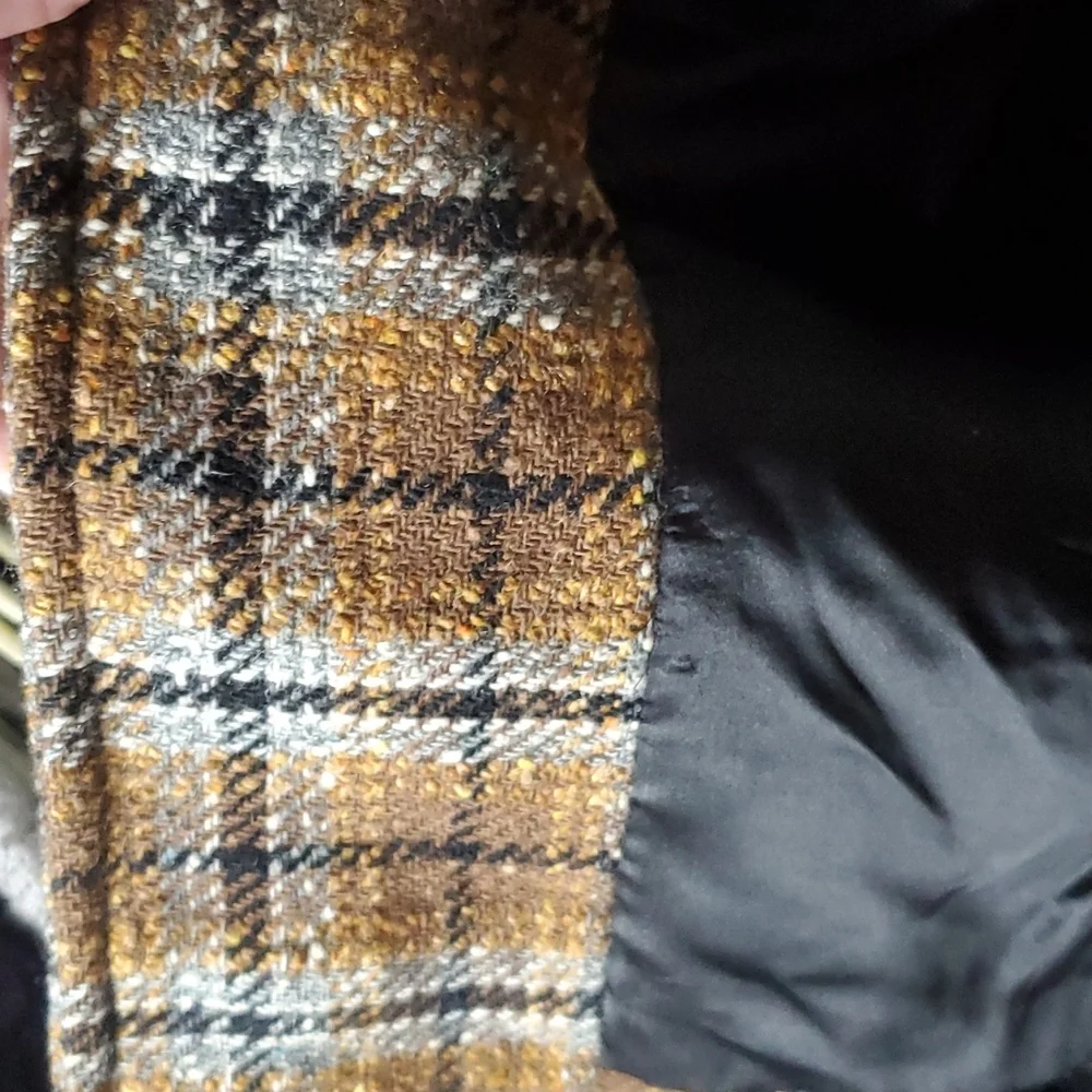 PENDLETON  vintage wool long pea coat women's medium - Picture 6 of 11